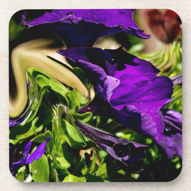 Dessous-de-verre Panique violette (Devant)