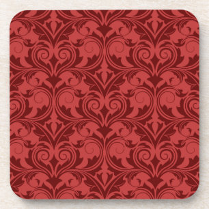 Dessous-de-verre Papier peint rouge