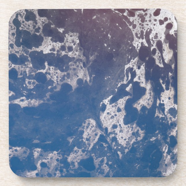 Dessous-de-verre Papier psychédélique chaud et froid (Devant)