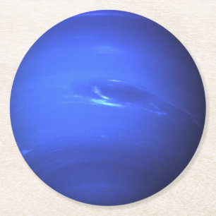 Dessous de verre Papier rond Planet Neptune