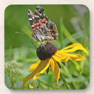 Dessous de verre papillon