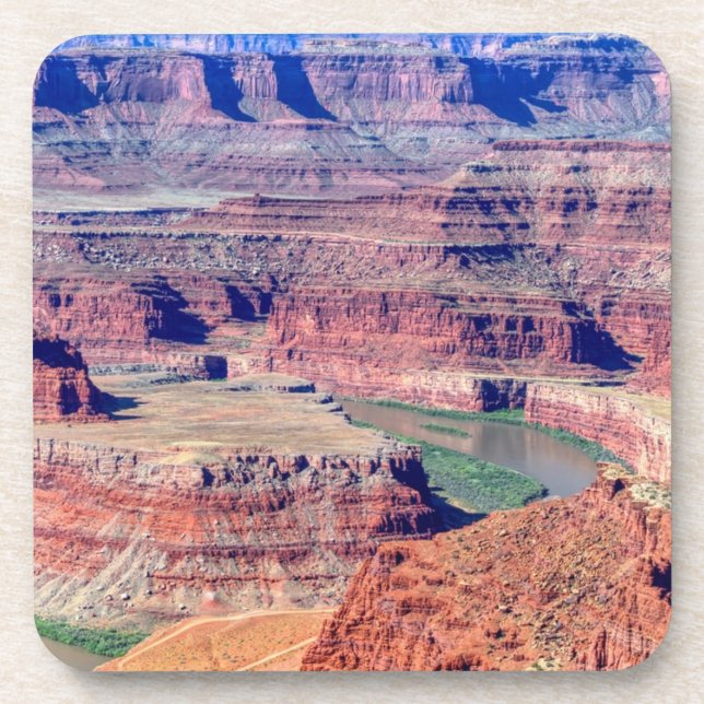 Dessous-de-verre Parc d'état des chevaux morts Moab Utah (Devant)