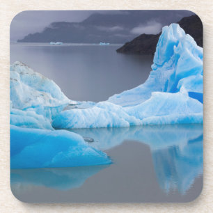 Dessous-de-verre Parc national Torres del Paine, glace glaciaire