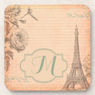 Dessous-de-verre Paris France Tour Eiffel Monogramme Dessous de ver