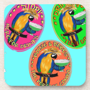 DESSOUS-DE-VERRE PARROIS DE DRUNKIN
