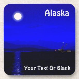 Dessous-de-verre Passage au clair de lune