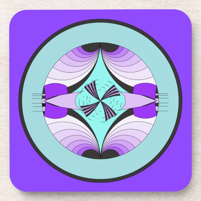 Dessous-de-verre Passage par (Devant)