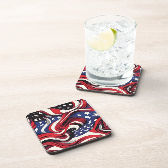 Dessous de verre patriotiques (Côté Droit)