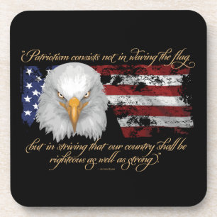Dessous-de-verre Patriotisme juste