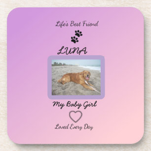 Dessous-de-verre Pawprint Pet Amour Quotidien