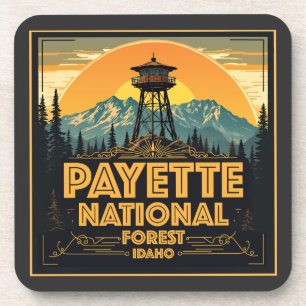 Dessous-de-verre Payette Forêt Nationale Idaho