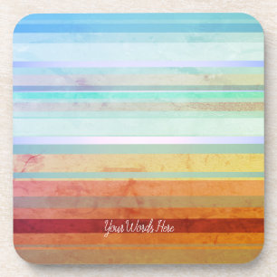 Dessous-de-verre Paysage Abstrait et vos mots