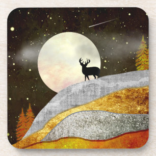 Dessous-de-verre Paysage de Deer Moon