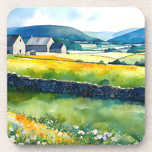 Dessous-de-verre Paysage étendu "Dalehaven" Yorkshire Dales Scène