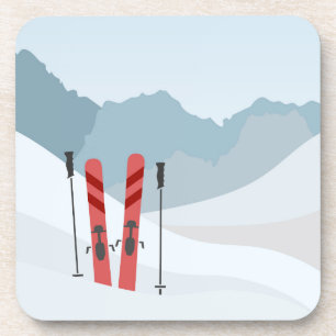 Dessous-de-verre Paysage hivernal