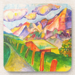 Dessous-de-verre Paysage suisse
