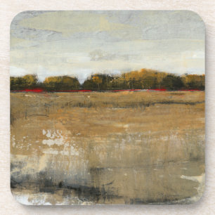 Dessous-de-verre Paysage vert luxuriant de campagne