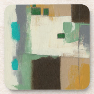 Dessous-de-verre Peinture expressionniste avec pointes de brosse lo