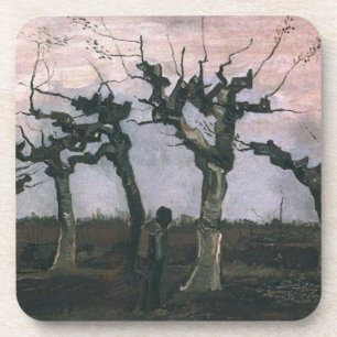 Dessous-de-verre Peintures d'arbres de Vincent van Gogh