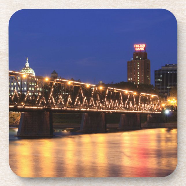 Dessous-de-verre Pennsylvania State Walnut Street Bridge (Devant)