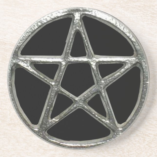 Dessous de verre Pentacle (Devant)