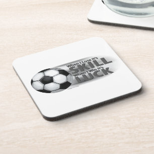 Dessous-de-verre Perdre la compétence Gagner la chance Football