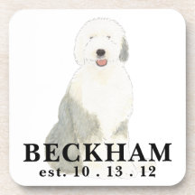 Personalisé Vieux chien anglais