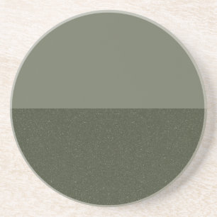 Dessous de verre personnalisé en grès de couleur v