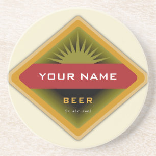 Dessous de verre personnalisés de bière