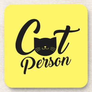 Dessous-de-verre Personne du chat