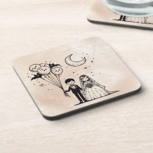 Dessous-de-verre Petit Couple Effrayant
