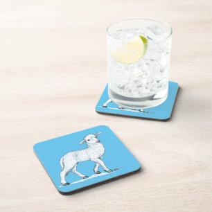 Dessous-de-verre Petit White Lamb