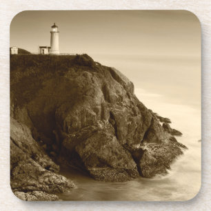 Dessous-de-verre Phare de North Head   Parc d'État de Fort Canby, W