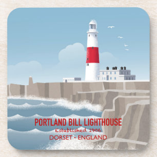 Dessous-de-verre Phare de Portland Bill