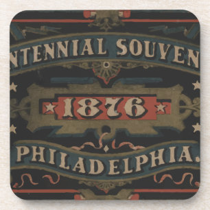 Dessous-de-verre Philadelphie 1876 pennsylvanie