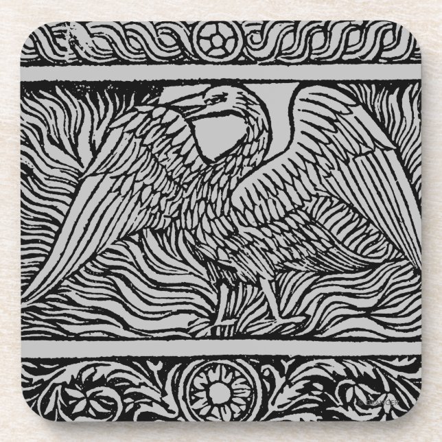 Dessous-de-verre Phoenix, 1524 (Devant)