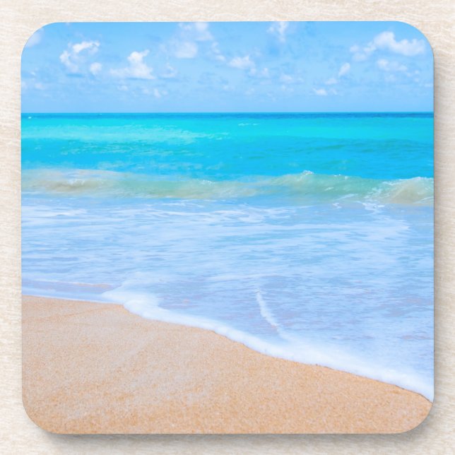 Dessous-de-verre Photo Amazing Beach Tropical Scene (Devant)