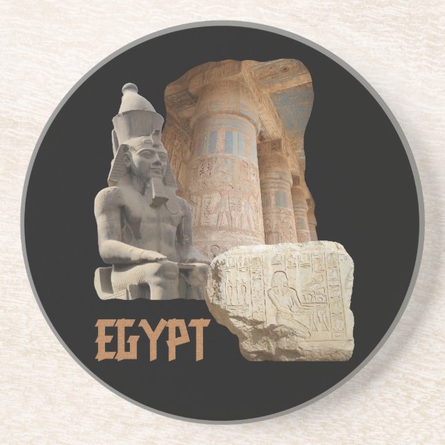 DESSOUS DE VERRE photo de collage EGYPT (Devant)