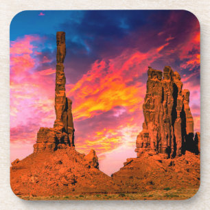 Dessous-de-verre Photo de la vallée du Monument