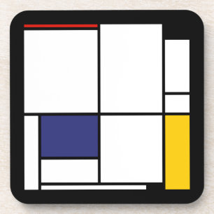 Dessous-de-verre Piet Mondrian, Tableau 1