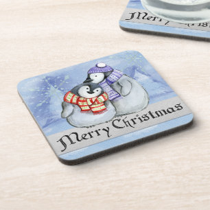 Dessous-de-verre Pingouins