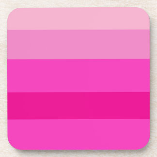 Dessous-de-verre Pink Stripes Pattern