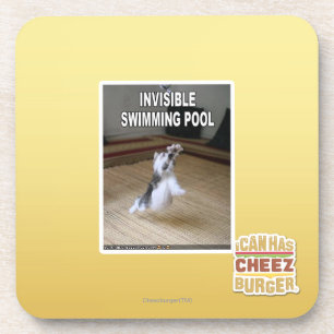 Dessous-de-verre Piscine invisible