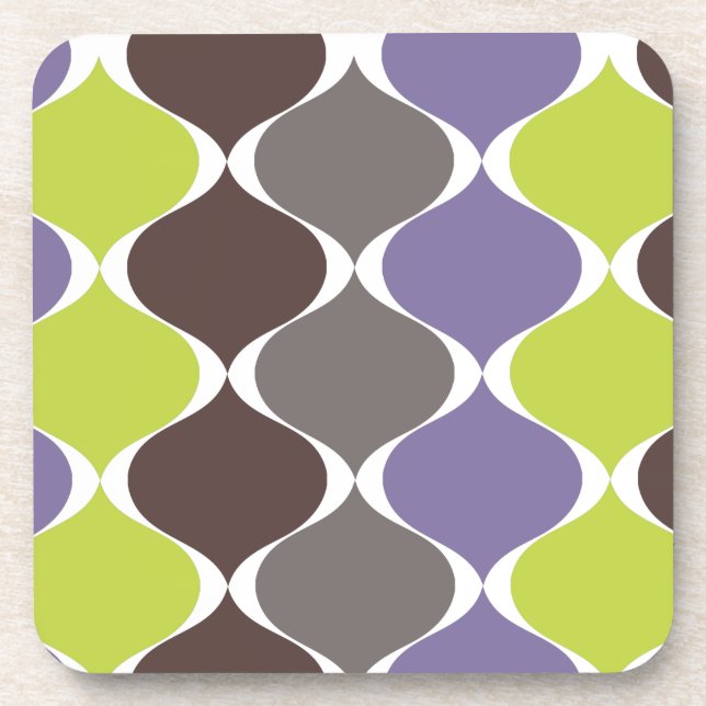Dessous-de-verre PixDezines couleur mod ogee/do-it-yourself arrière (Devant)