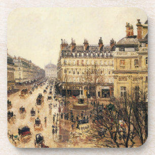 Dessous-de-verre Place du Théâtre Français, Paris Pluie par Pissarr