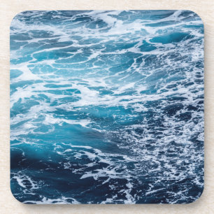 Dessous-de-verre Plage d'été Waves Blue Ocean