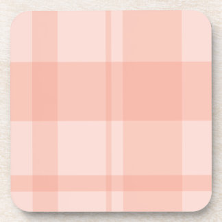 Dessous-de-verre plaid rose