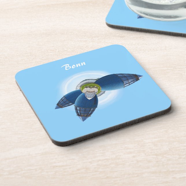 Dessous de verre Planet Bonn Cork (Côté gauche)