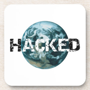 Dessous-de-verre planète Terre piratée