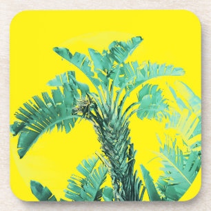 Dessous-de-verre Plante de banane verte